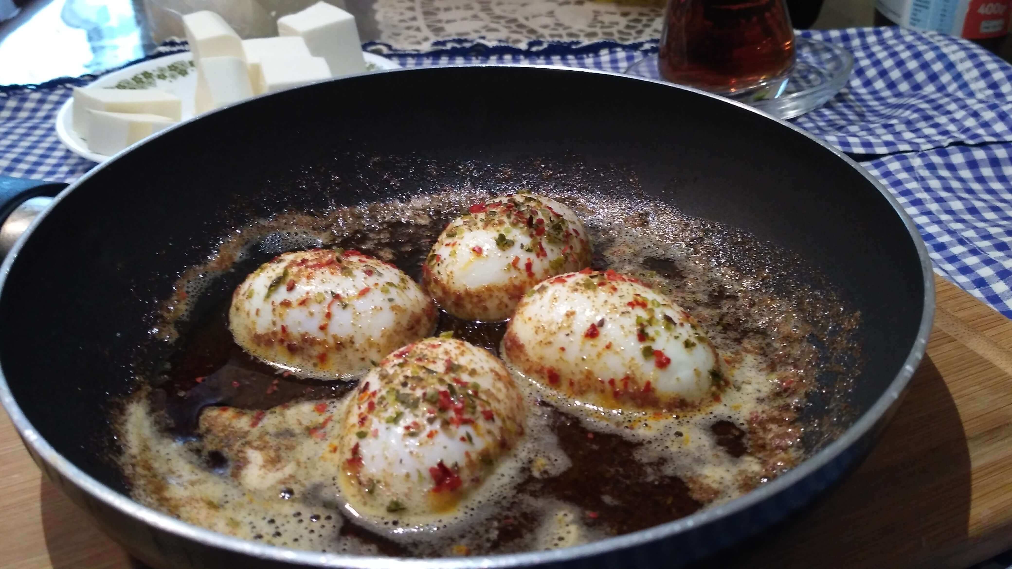 tereyağlı yumurta kapama tarifi