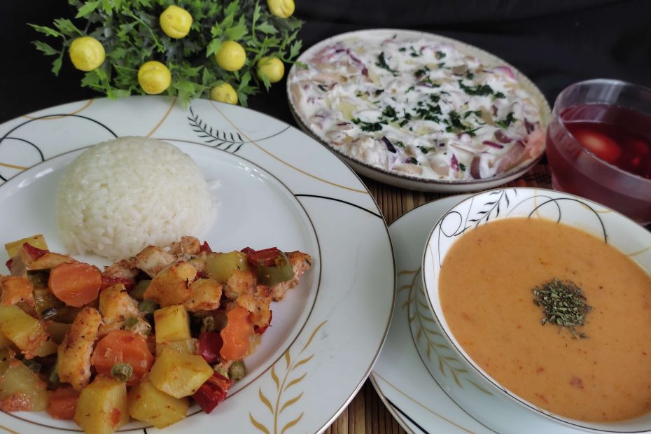 1 saat içinde hazırlanabilen kolay iftar menüsü.